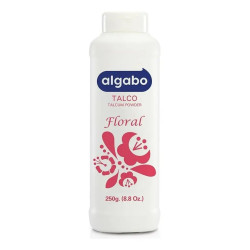 Talco Perfumado Talquera Floral Algabo x 250grs Kit x 2