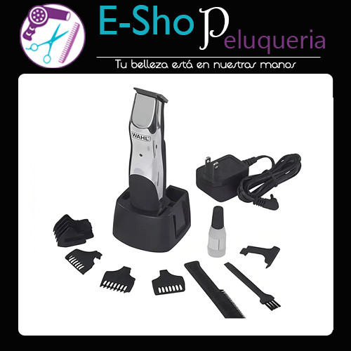Patillera Trimmer Inalámbrica Wahl Groomsman Recargable