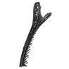 Pinzas Cocodrilo Eurostil Para El Pelo 03057 X6 Negro