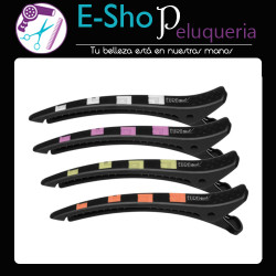 Pinzas Cocodrilo Eurostil Antideslizantes 04368 Kit X 4