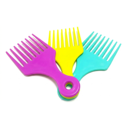 Peine Ahuecador 8 púas Eurostil 50405 Kit x3