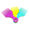 Peine Ahuecador 8 púas Eurostil 50405 Kit x3