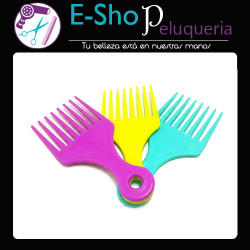 Peine Ahuecador 8 púas Eurostil 50405 Kit x3