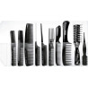 Set De Peines Y Navajin Eurostil 50663 Barberia Barber X 10