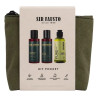 Kit Pocket Sir Fausto Shampoo + After Shave + Shower Gel