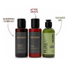 Kit Pocket Sir Fausto Shampoo + After Shave + Shower Gel