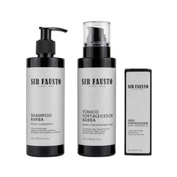 Kit Barba Sir Fausto Neceser Shampoo + Tonico + Oleo