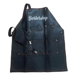 Delantal Cuerina C/ Bolsillo Barberia Peluqueria Profesional