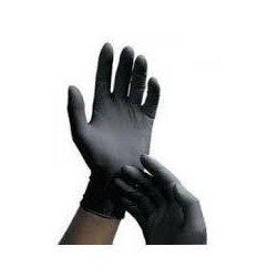 Guantes De Latex Negro Professional Black Gloves