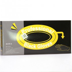 Guantes De Latex Negro Professional Black Gloves