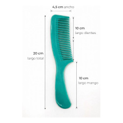 Peine Cabello Set X4 Familiar Mango Peluquero Y Colita P622