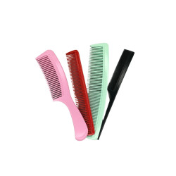 Peine Cabello Set X4 Familiar Mango Peluquero Y Colita P622