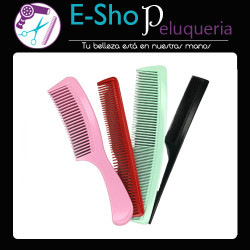 Peine Cabello Set X4 Familiar Mango Peluquero Y Colita P622