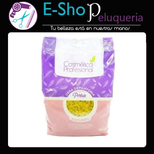 Cera Depilatoria Cosmetica Profesional Natural x 800grs