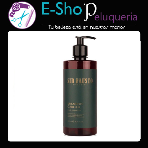 Shampoo Para Cabello Sir Fausto Barbería Peluquería X 500ml