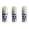 Desodorante Roll On Antitranspirante Max Protect Mujer Stay 50ml Kit x3