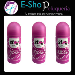 Desodorante Roll On Antitranspirante Good Vibes Teen Stay 50ml Kit x 3
