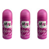 Desodorante Roll On Antitranspirante Good Vibes Teen Stay 50ml Kit x 3