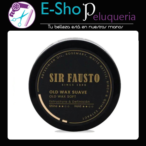 Cera para el Cabello Sir Fausto Fijacion Suave x 100grs