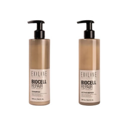 Kit Shampoo + Acondicionador Biocell Therapy Nutriv Exiline x 300ml