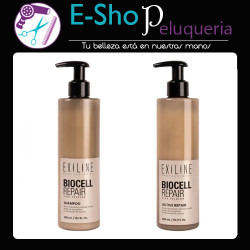 Kit Shampoo + Acondicionador Biocell Therapy Nutriv Exiline x 300ml