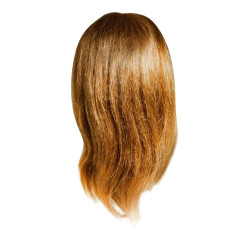 Cabeza Practica Pelo Natural Castaño 40cm W90 Jessamy