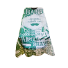 Capa Para Corte Barberia Barbero Verde con Blanco