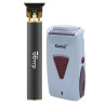 Patillera Barberia Duga D410 + Shaver Kemei Profesional 3382 Kit