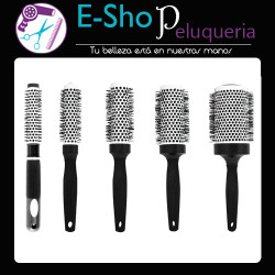 Kit Cepillos Termicos Ceramicos Brushing Jessamy x5