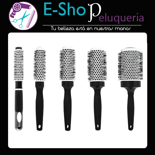 Kit Cepillos Termicos Ceramicos Brushing Jessamy x5