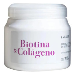 Baño de Crema Frilayp Biotina y Colágeno x 240ml