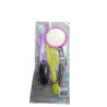 Set Eurostil Peine Cruzado Cepillo Espejo Lima 55086