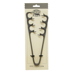 Peine Voluminizador Texturizador Jessamy P464 + Polvo Original Black