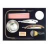 Kit Barberia Completo Navaja + Asentador + Brocha +extras