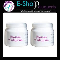 Baño de Crema Frilayp Biotina y Colágeno x 240ml x2