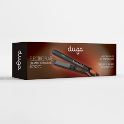 Plancha Electroplate Ceramic Tourmaline 230C Duga D2317