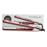 Plancha de Pelo Eurostil Titanium Rosa 06174