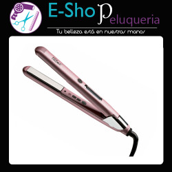 Plancha de Pelo Eurostil Titanium Rosa 06174