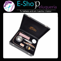 Official Barber Kit Barberia Lujo Navaja + Asentador +extras