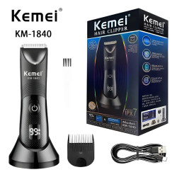 Máquina Patillera Kemei Km-1840 Inalámbrica Trimmer