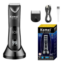 Máquina Patillera Kemei Km-1840 Inalámbrica Trimmer