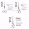 Set de Tijeras Profesional De Corte 5'' Y 6'' + Pulir 5'' Mundial