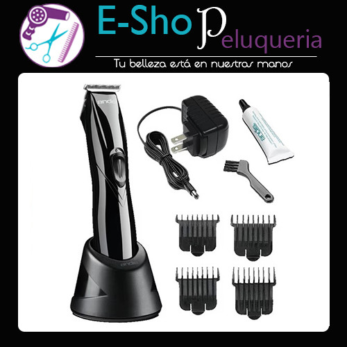 Patillera Inalambrica Andis Slimline Negra