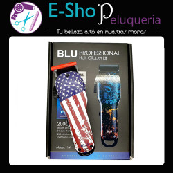 Maquina de Cortar Pelo Blu Profesional Barber Inalámbrica 2 velocidades