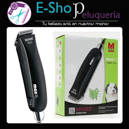 Maquina Cortar Pelo Prof Animales Perros Max45 Moser