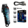 Maquina De Cortar Pelo Kemei Skull Barber Profesional Km-735