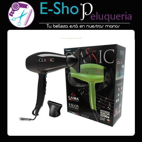 Secador de Pelo Profesional Ga.Ma Italy Classic 2200w