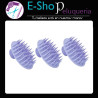 Cepillo Masajeador Silicona Eurostil 50125 Kit x3