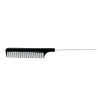 Peine Negro Con Cola Pua Metalica Eurostil 50118 Kit x 2