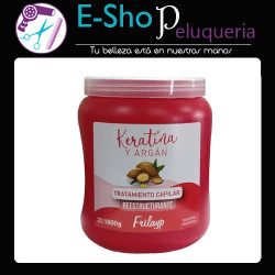 Baño De Crema Keratina Y Argan Frilayp 1kg